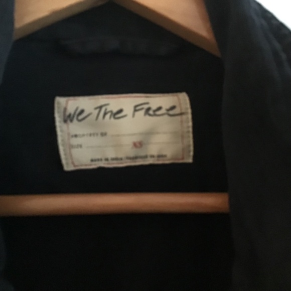 We The Free size xs Anya Utility Black Jacket - Picture 5 of 8